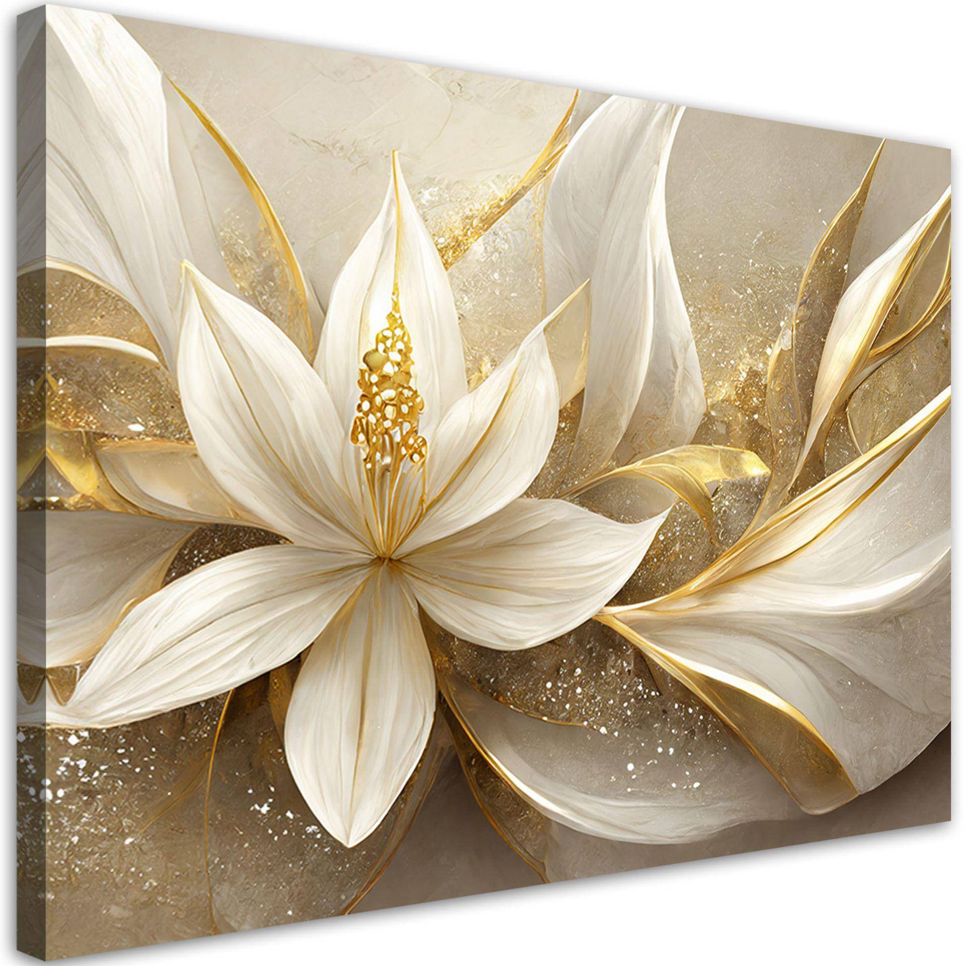 KUNSTDRUCK Gold 60/40 cm von KUNSTLOFT