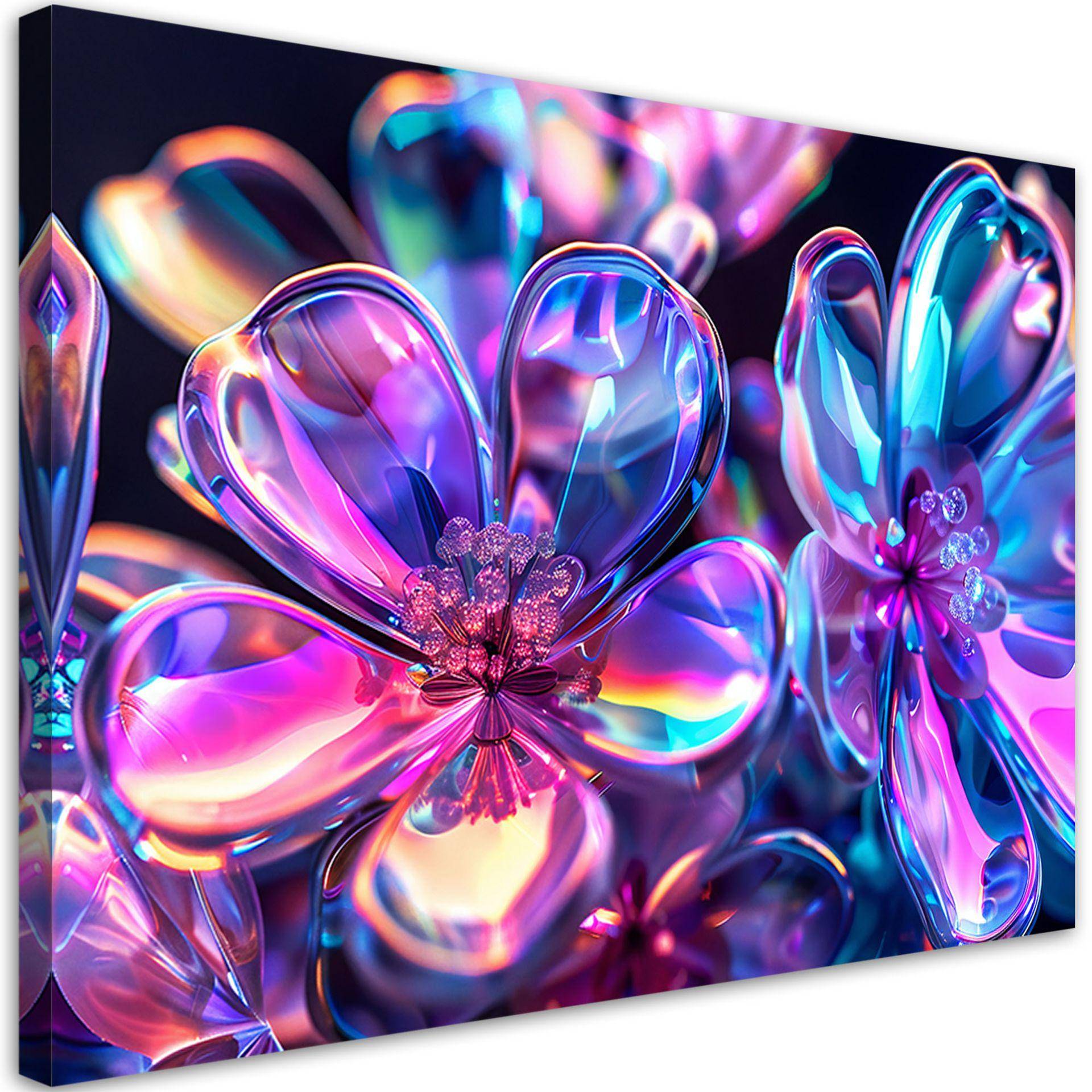 KUNSTDRUCK Rosa 120/80 cm von KUNSTLOFT