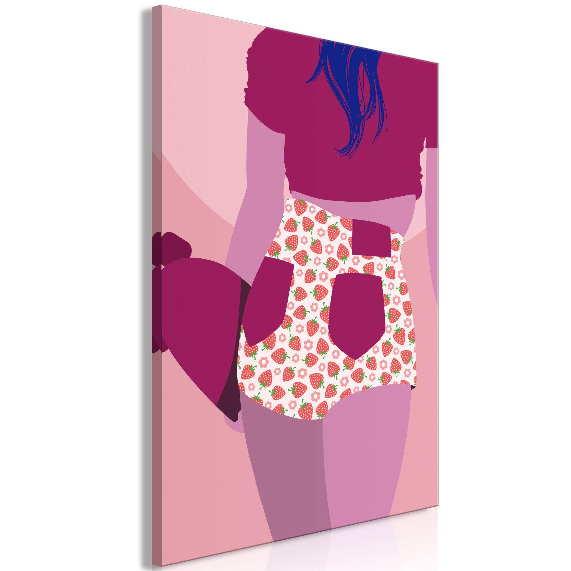 KUNSTDRUCK Rosa 60/90 cm KUNSTDRUCK Rosa 60/90 cm von KUNSTLOFT