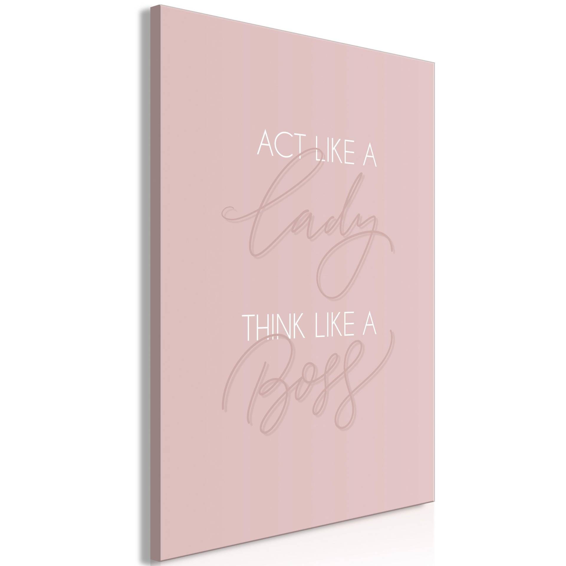 KUNSTDRUCK Rosa 60/90 cm KUNSTDRUCK Rosa 60/90 cm von KUNSTLOFT