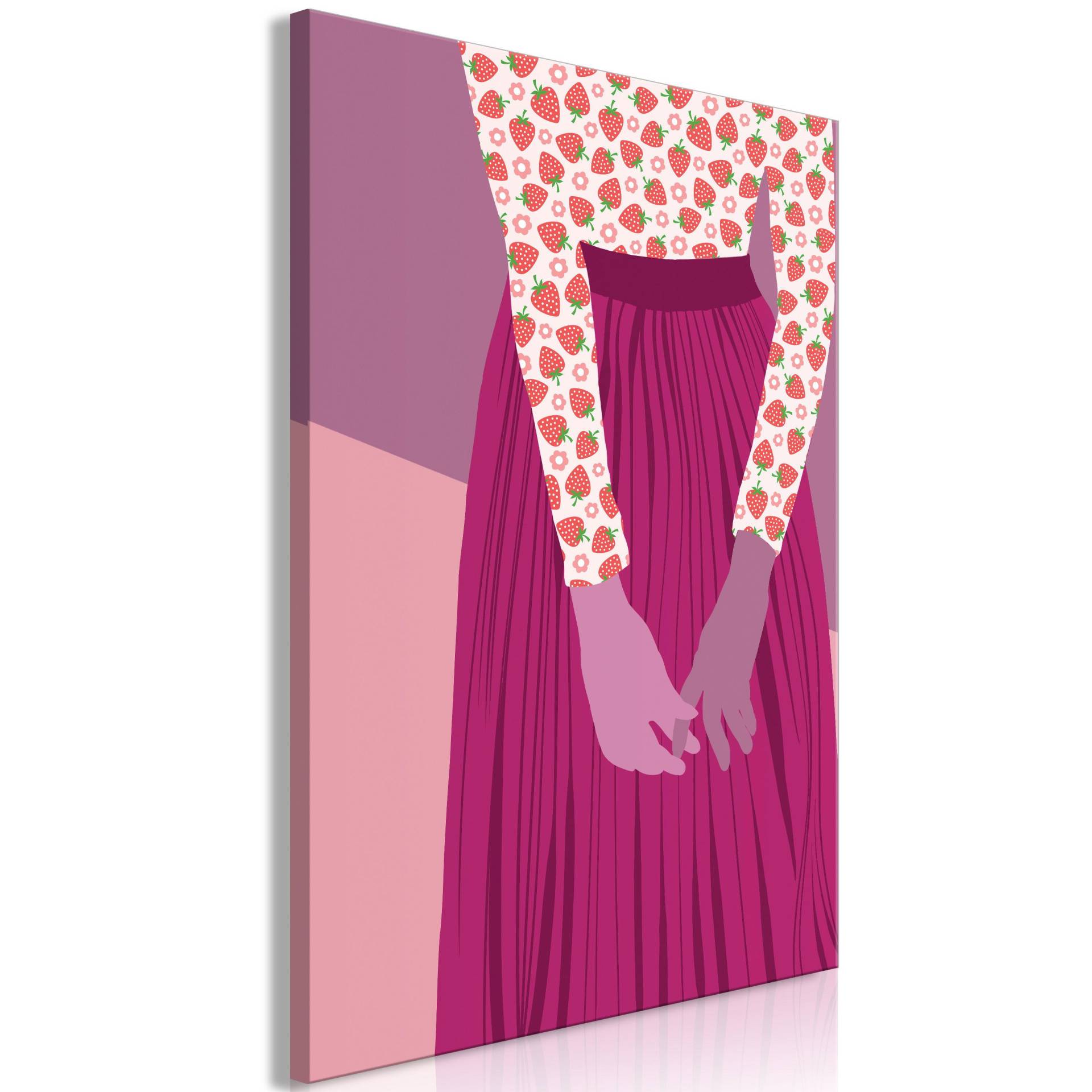 KUNSTDRUCK Rosa 80/120 cm KUNSTDRUCK Rosa 80/120 cm von KUNSTLOFT