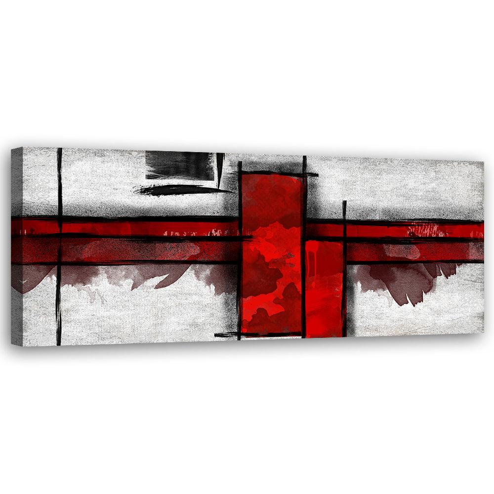 KUNSTDRUCK Rot 90/30 cm KUNSTDRUCK Rot 90/30 cm von KUNSTLOFT