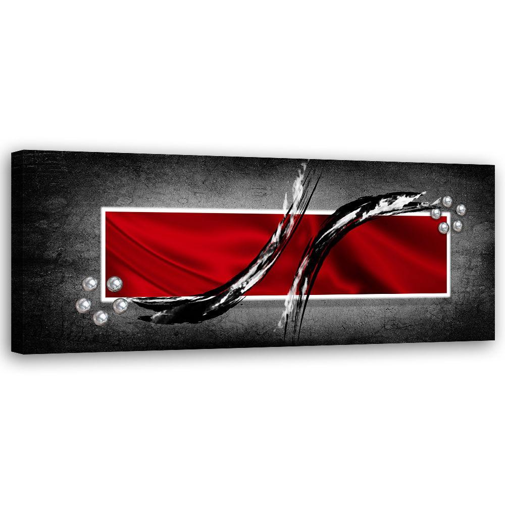KUNSTDRUCK Rot 90/30 cm KUNSTDRUCK Rot 90/30 cm von KUNSTLOFT