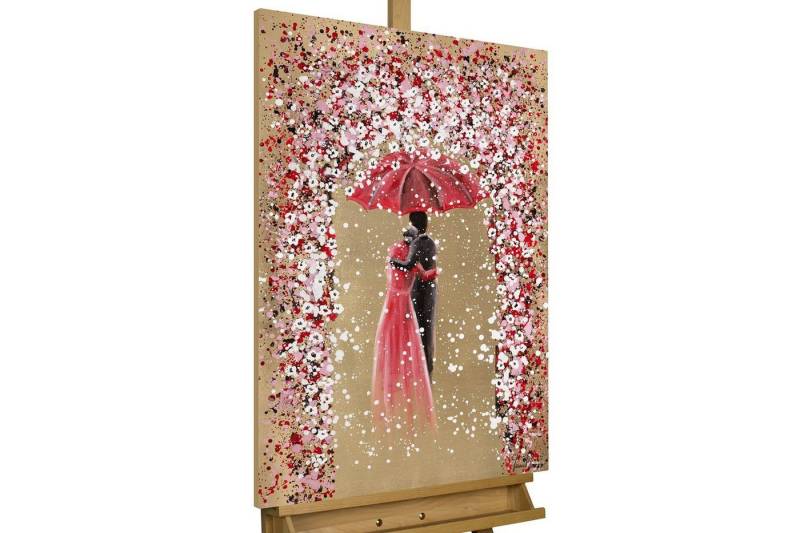 KUNSTLOFT Gemälde Blossoming of the Senses 60x90 cm, Leinwandbild 100% HANDGEMALT Wandbild Wohnzimmer von KUNSTLOFT