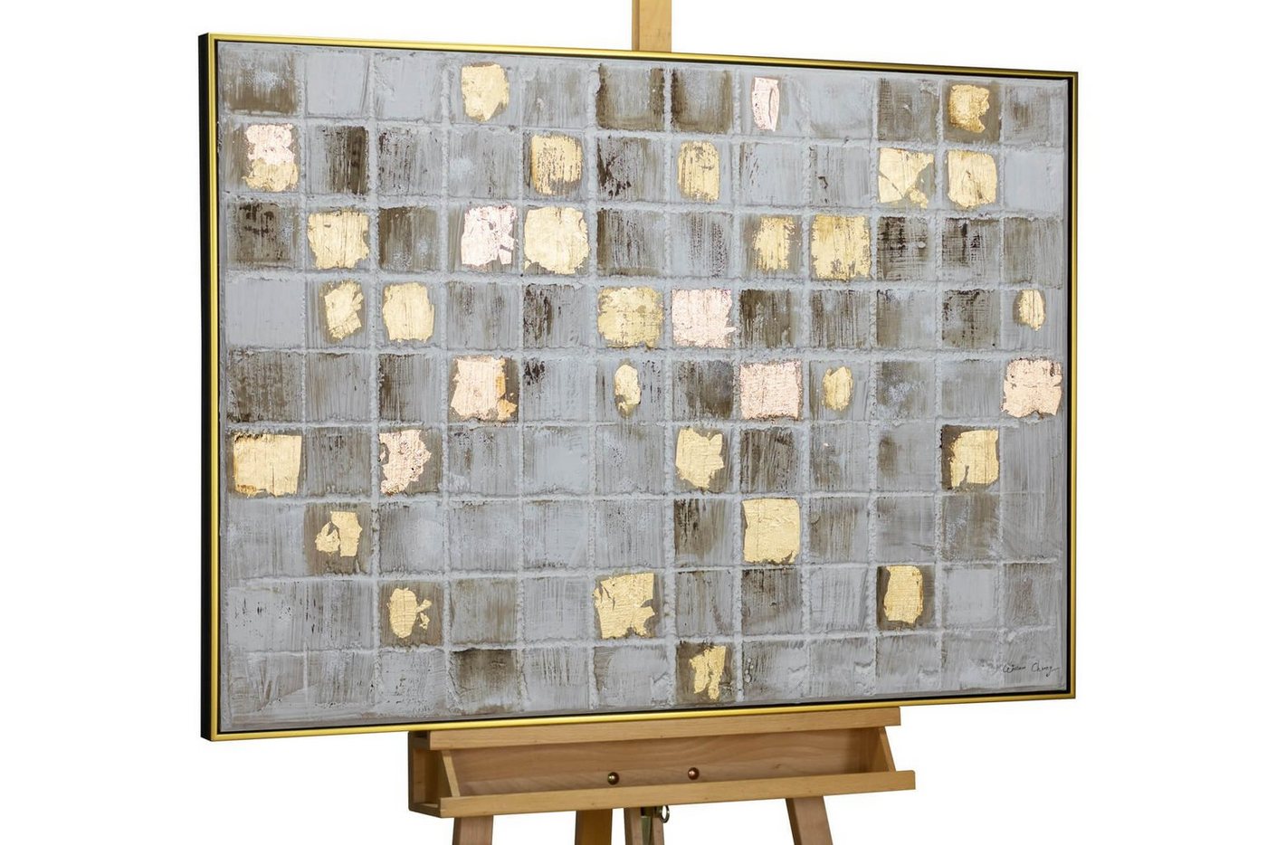 KUNSTLOFT Gemälde Bright Memories 102.5x77.5 cm, Leinwandbild 100% HANDGEMALT Wandbild Wohnzimmer KUNSTLOFT Gemälde Bright Memories 102.5x77.5 cm, Leinwandbild 100% HANDGEMALT Wandbild Wohnzimmer von KUNSTLOFT