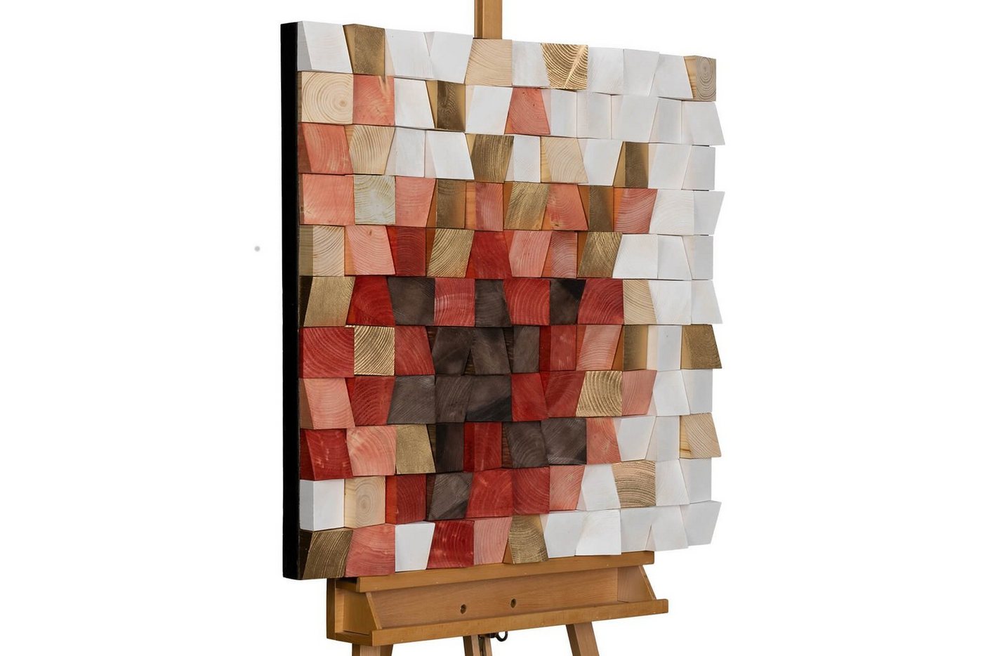 KUNSTLOFT Holzbild Colours of Dawn 75x75 cm, handgefertiges Wandbild aus Holz KUNSTLOFT Holzbild Colours of Dawn 75x75 cm, handgefertiges Wandbild aus Holz von KUNSTLOFT