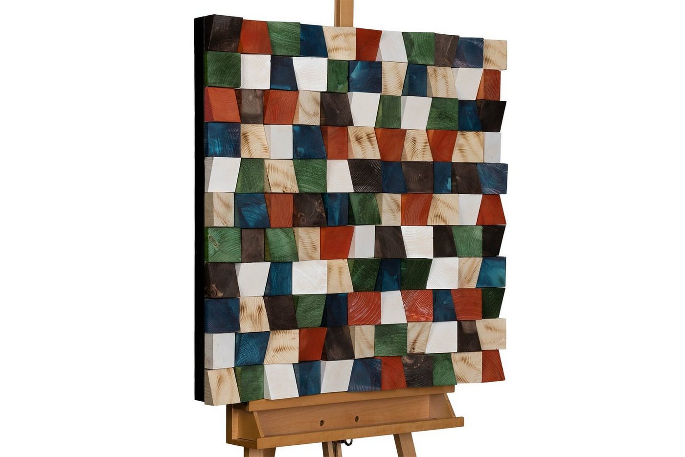 KUNSTLOFT Holzbild Mystic Pattern 75x75 cm, handgefertiges Wandbild aus Holz KUNSTLOFT Holzbild Mystic Pattern 75x75 cm, handgefertiges Wandbild aus Holz von KUNSTLOFT