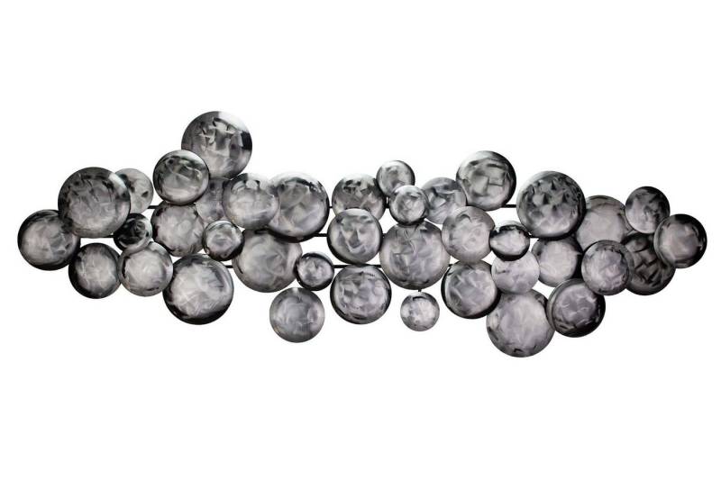 KUNSTLOFT Wanddekoobjekt Pulsating 111x38x6.5 cm, handgefertigte Wanddeko Metall von KUNSTLOFT
