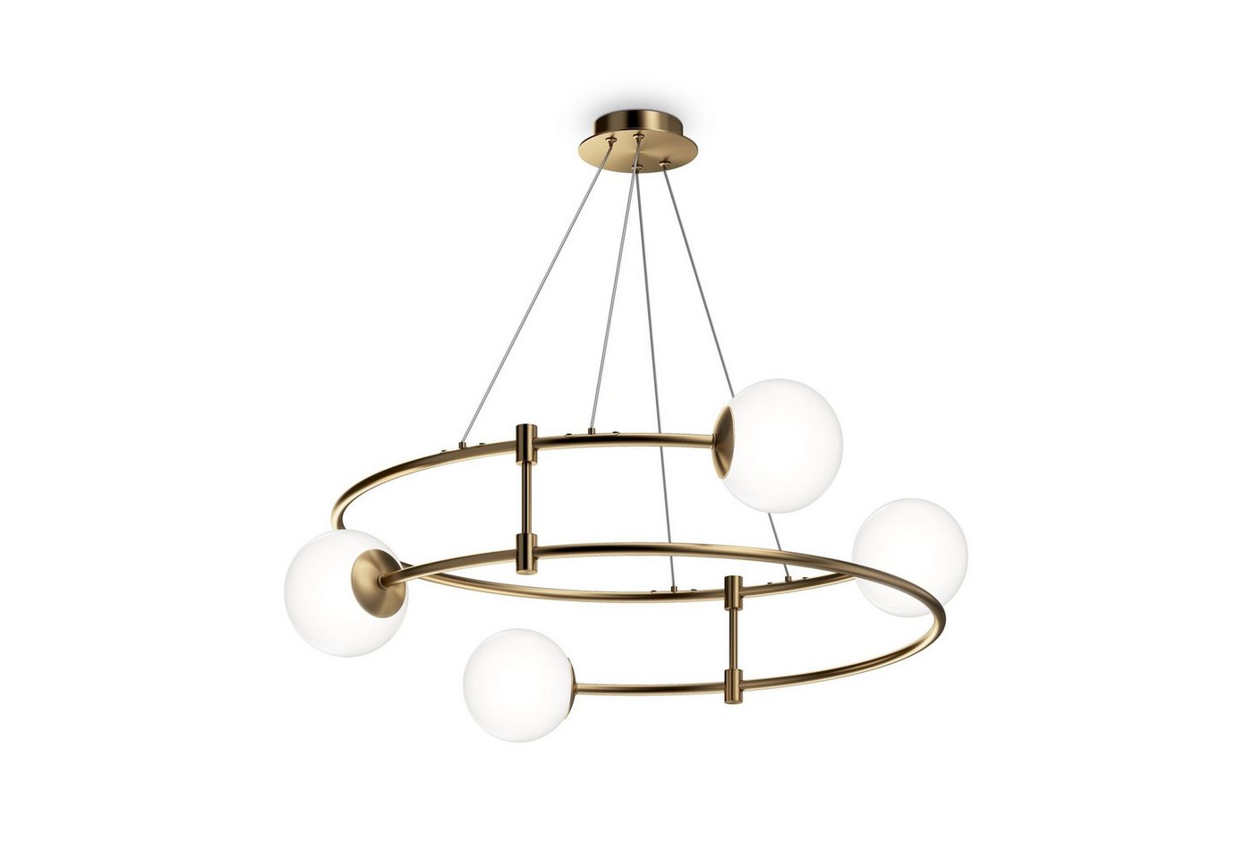 MAYTONI DECORATIVE LIGHTING Pendelleuchte Balance 2 61x24.5x61 cm, ohne Leuchtmittel, hochwertige Design Lampe & dekoratives Raumobjekt von MAYTONI DECORATIVE LIGHTING