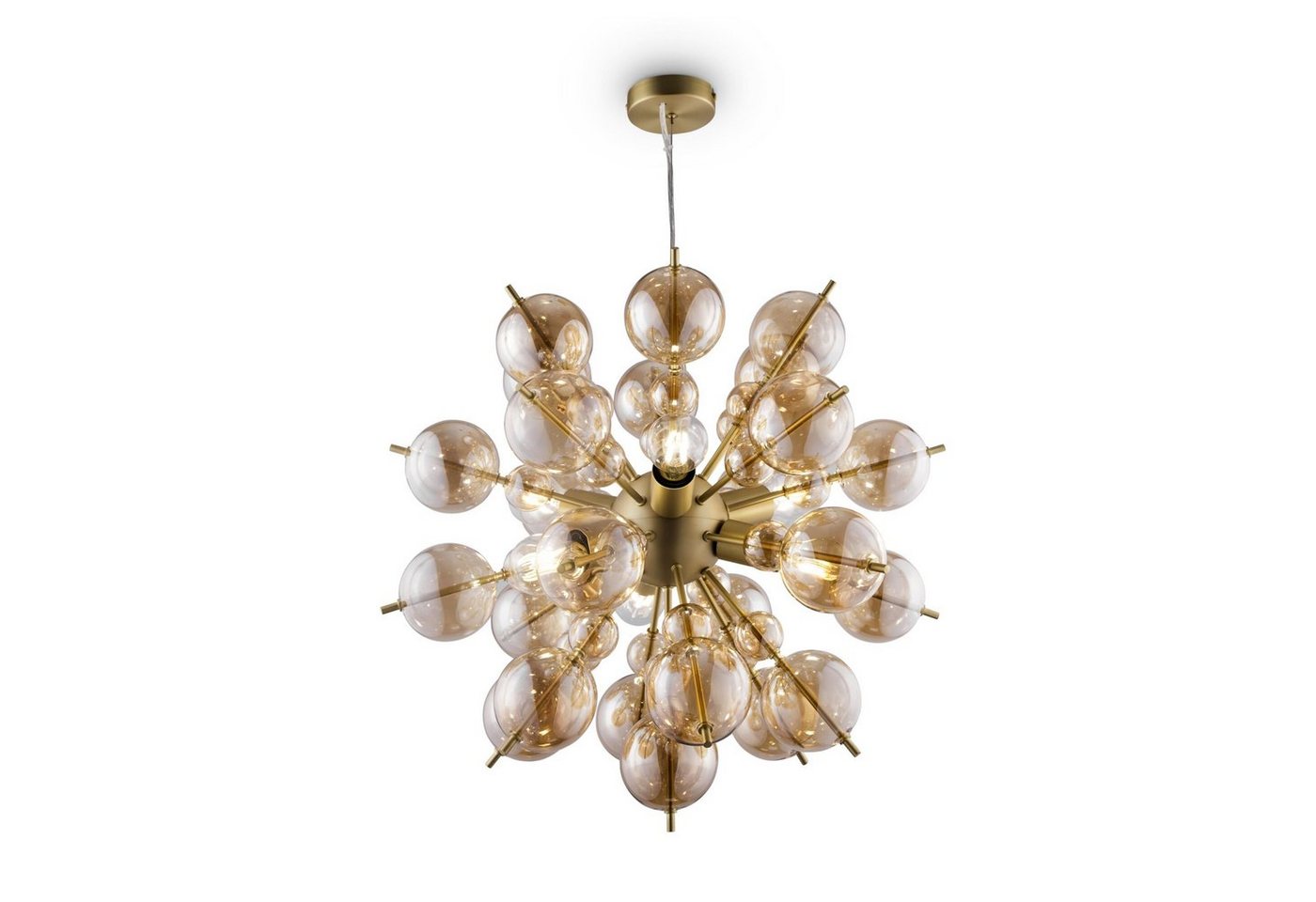 MAYTONI DECORATIVE LIGHTING Pendelleuchte Bolla 1 57.3x54.5x57.3 cm, ohne Leuchtmittel, hochwertige Design Lampe & dekoratives Raumobjekt von MAYTONI DECORATIVE LIGHTING