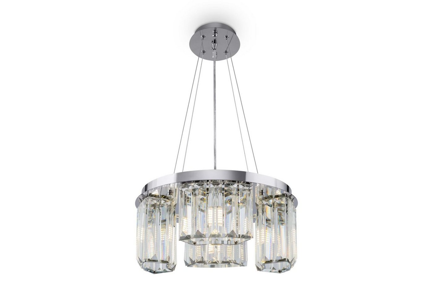 MAYTONI DECORATIVE LIGHTING Pendelleuchte Colline 3 40x58x40 cm, ohne Leuchtmittel, hochwertige Design Lampe & dekoratives Raumobjekt von MAYTONI DECORATIVE LIGHTING