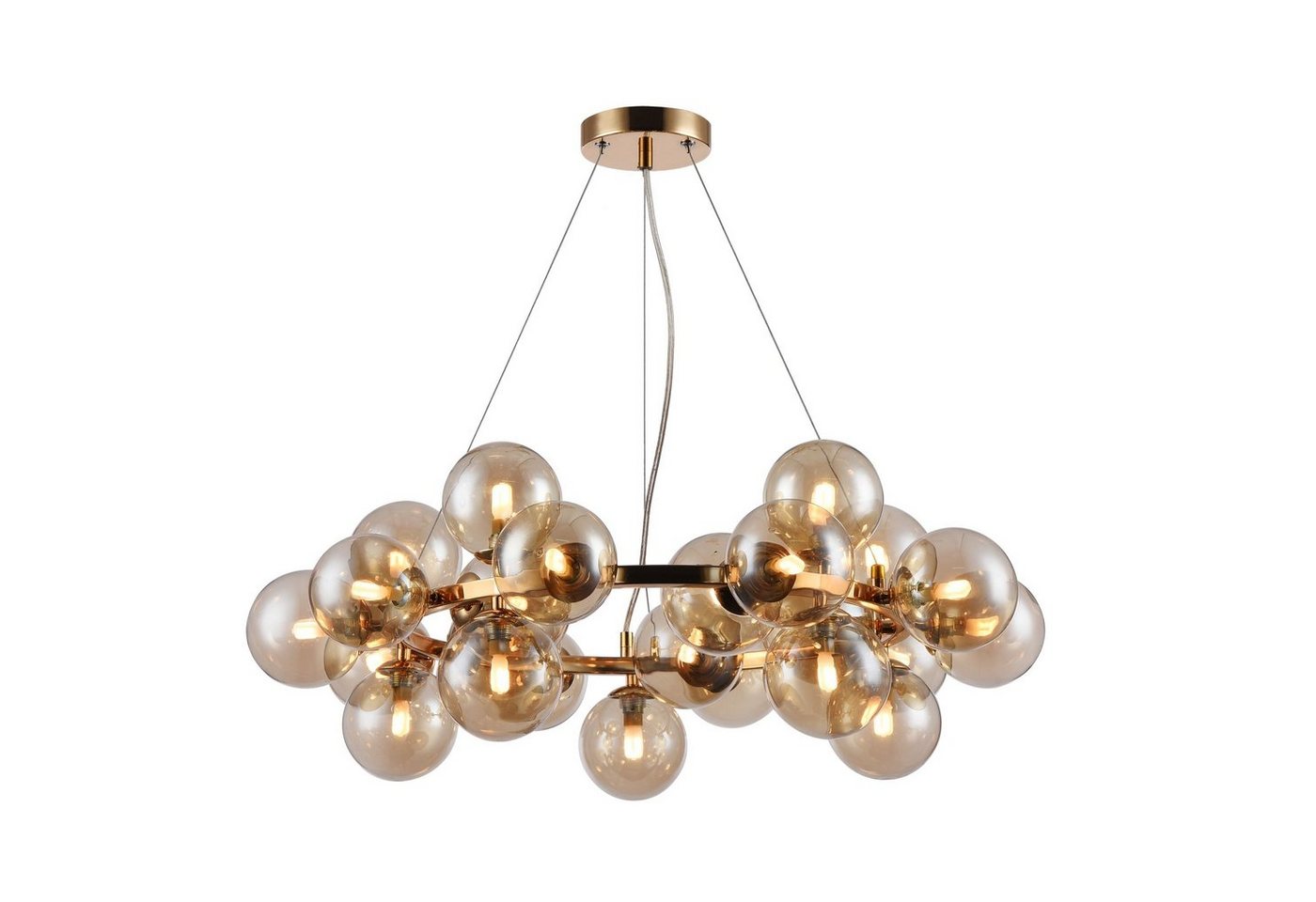 MAYTONI DECORATIVE LIGHTING Pendelleuchte Dallas 5 69x23.8x69 cm, ohne Leuchtmittel, hochwertige Design Lampe & dekoratives Raumobjekt von MAYTONI DECORATIVE LIGHTING