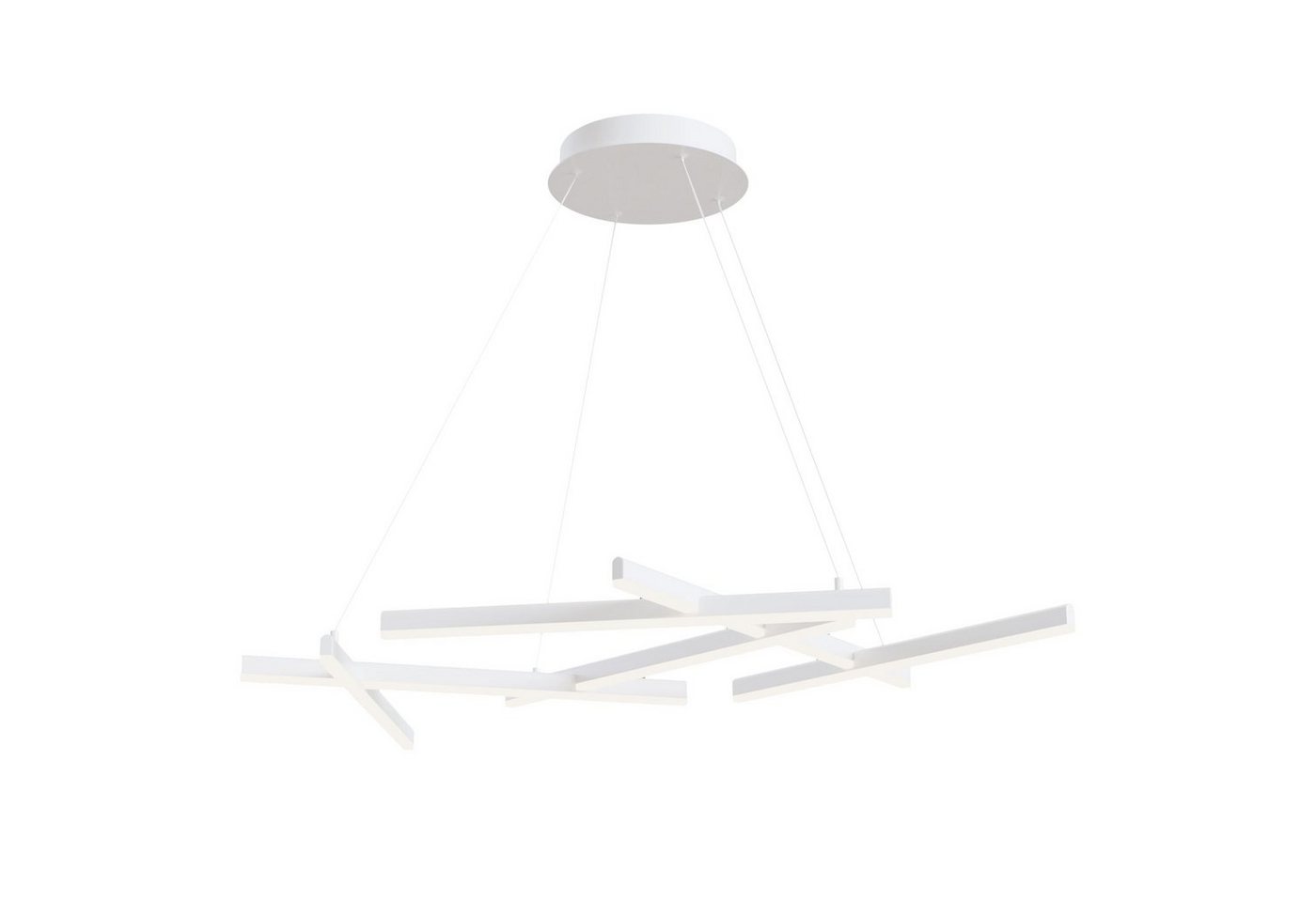 MAYTONI DECORATIVE LIGHTING Pendelleuchte Line 4 66x101x120 cm, LED fest integriert, hochwertige Design Lampe & dekoratives Raumobjekt von MAYTONI DECORATIVE LIGHTING