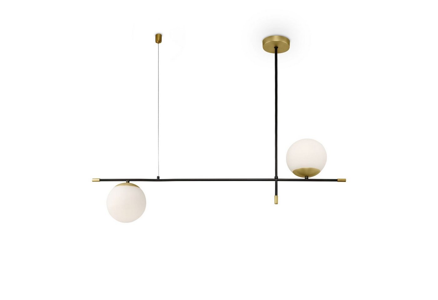 MAYTONI DECORATIVE LIGHTING Pendelleuchte Nostalgia 4 95x76x15 cm, ohne Leuchtmittel, hochwertige Design Lampe & dekoratives Raumobjekt von MAYTONI DECORATIVE LIGHTING