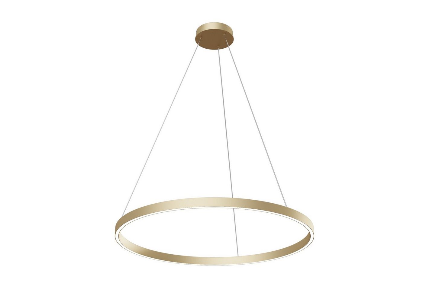 MAYTONI DECORATIVE LIGHTING Pendelleuchte Rim 5 80x120x80 cm, LED fest integriert, hochwertige Design Lampe & dekoratives Raumobjekt von MAYTONI DECORATIVE LIGHTING