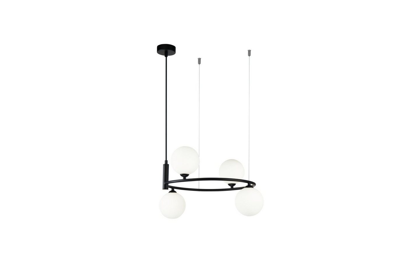 MAYTONI DECORATIVE LIGHTING Pendelleuchte Ring 4 39x28x43.5 cm, ohne Leuchtmittel, hochwertige Design Lampe & dekoratives Raumobjekt von MAYTONI DECORATIVE LIGHTING