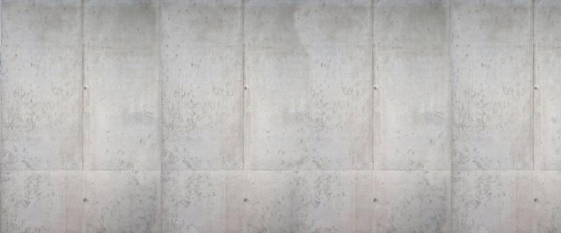 KUNSTLOFT Vliestapete Beton 1 6x2.5 m, Leicht glänzend, lichtbeständige Design Tapete von KUNSTLOFT