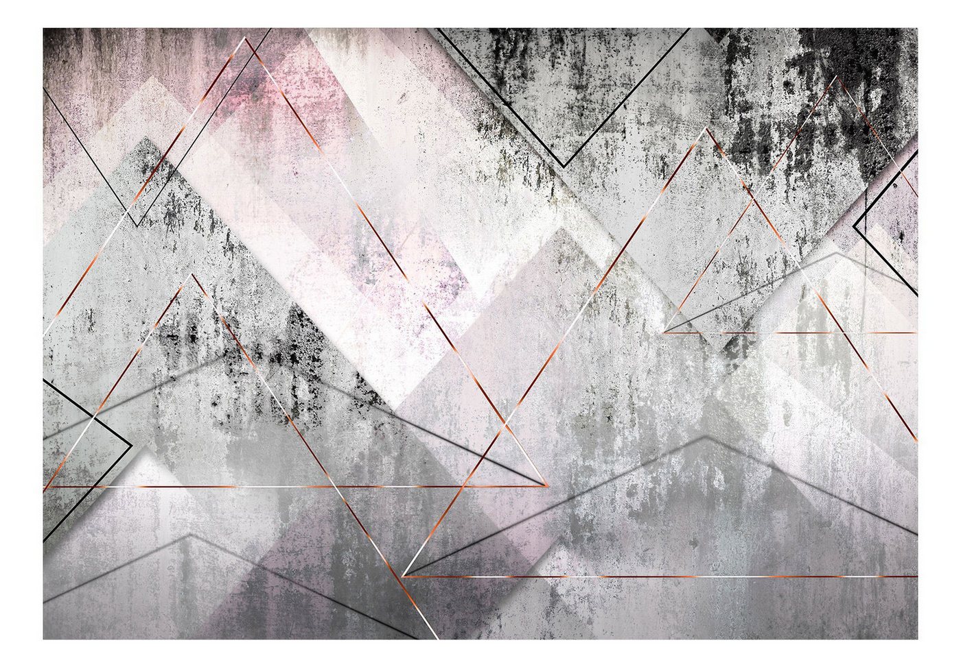 KUNSTLOFT Vliestapete Beton Geometry 3.43x2.45 m, matt, lichtbeständige Design Tapete KUNSTLOFT Vliestapete Beton Geometry 3.43x2.45 m, matt, lichtbeständige Design Tapete von KUNSTLOFT