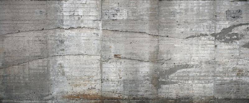 KUNSTLOFT Vliestapete Concrete 1 6x2.5 m, Leicht glänzend, lichtbeständige Design Tapete von KUNSTLOFT