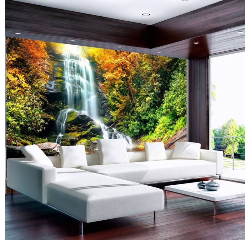 KUNSTLOFT Vliestapete Erstaunliche Wunder der Natur 0.98x0.7 m, Halb-matt, Matt, lichtbeständige Design Tapete von KUNSTLOFT