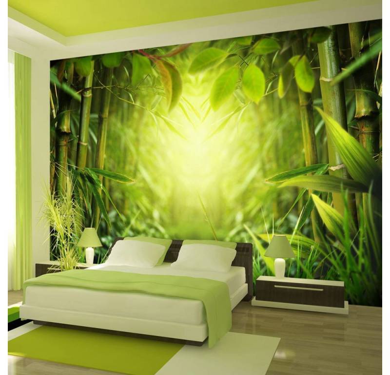 KUNSTLOFT Vliestapete Forest fairy 2.45x1.75 m, Halb-matt, Matt, lichtbeständige Design Tapete KUNSTLOFT Vliestapete Forest fairy 2.45x1.75 m, Halb-matt, Matt, lichtbeständige Design Tapete von KUNSTLOFT