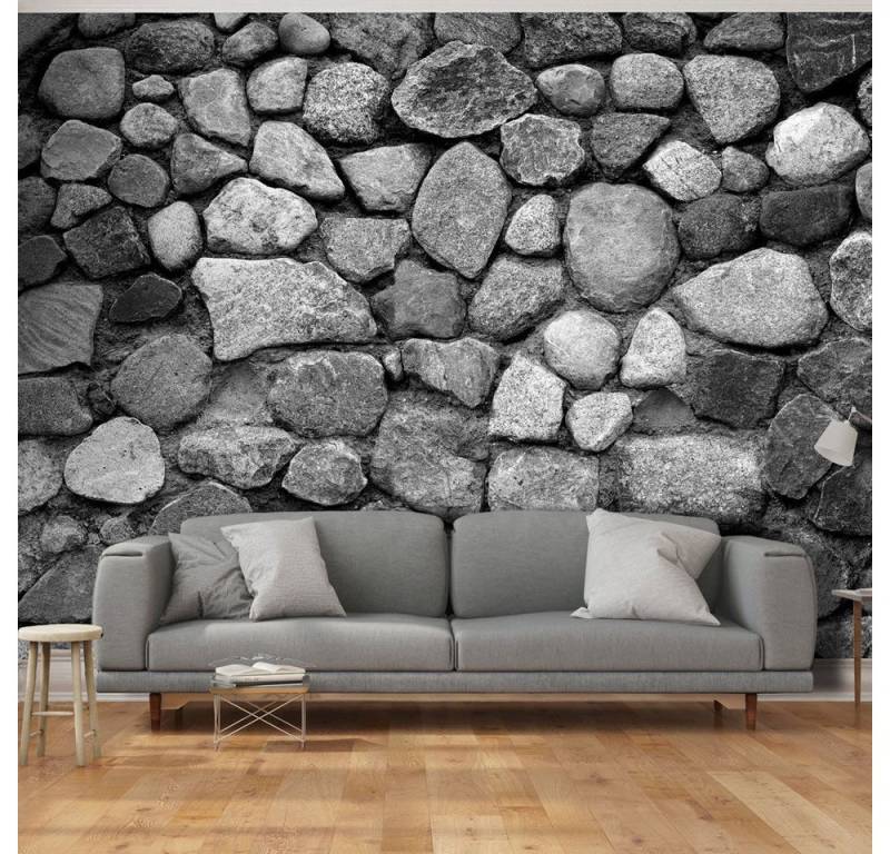 KUNSTLOFT Vliestapete Grey Defence 1.96x1.4 m, Halb-matt, Matt, lichtbeständige Design Tapete KUNSTLOFT Vliestapete Grey Defence 1.96x1.4 m, Halb-matt, Matt, lichtbeständige Design Tapete von KUNSTLOFT