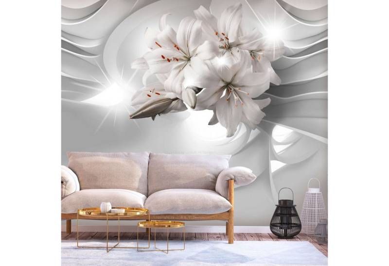 KUNSTLOFT Vliestapete Lilies in the Tunnel 1.96x1.4 m, halb-matt, matt, lichtbeständige Design Tapete KUNSTLOFT Vliestapete Lilies in the Tunnel 1.96x1.4 m, halb-matt, matt, lichtbeständige Design Tapete von KUNSTLOFT