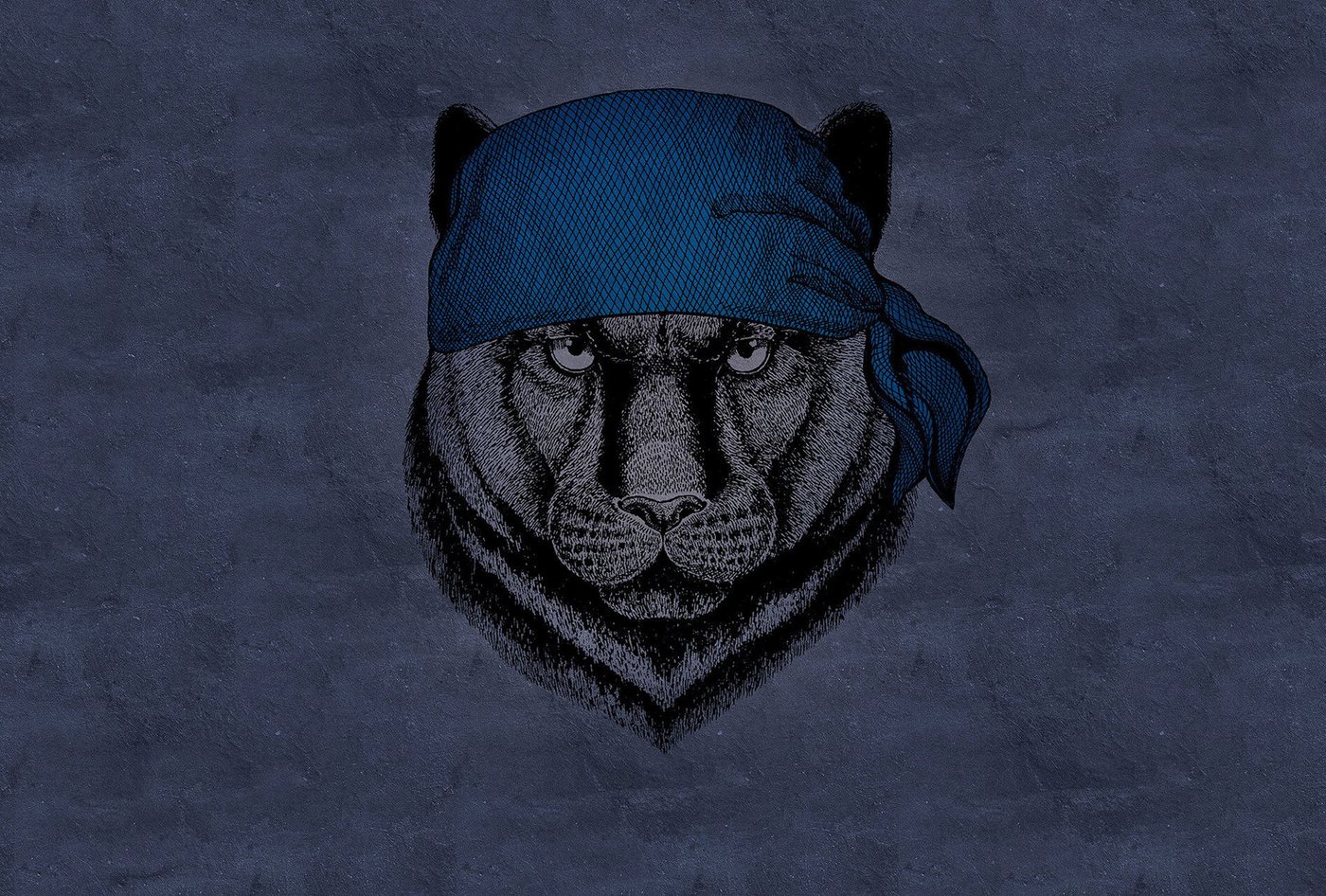 KUNSTLOFT Vliestapete Panther 1 4x2.7 m, Leicht glänzend, lichtbeständige Design Tapete KUNSTLOFT Vliestapete Panther 1 4x2.7 m, Leicht glänzend, lichtbeständige Design Tapete von KUNSTLOFT