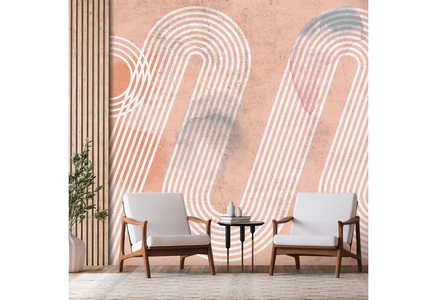 KUNSTLOFT Vliestapete Racetrack 0.98x0.7 m, matt, lichtbeständige Design Tapete von KUNSTLOFT