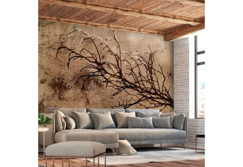 KUNSTLOFT Vliestapete Rickety Cherry Tree 1x0.7 m, halb-matt, lichtbeständige Design Tapete KUNSTLOFT Vliestapete Rickety Cherry Tree 1x0.7 m, halb-matt, lichtbeständige Design Tapete von KUNSTLOFT