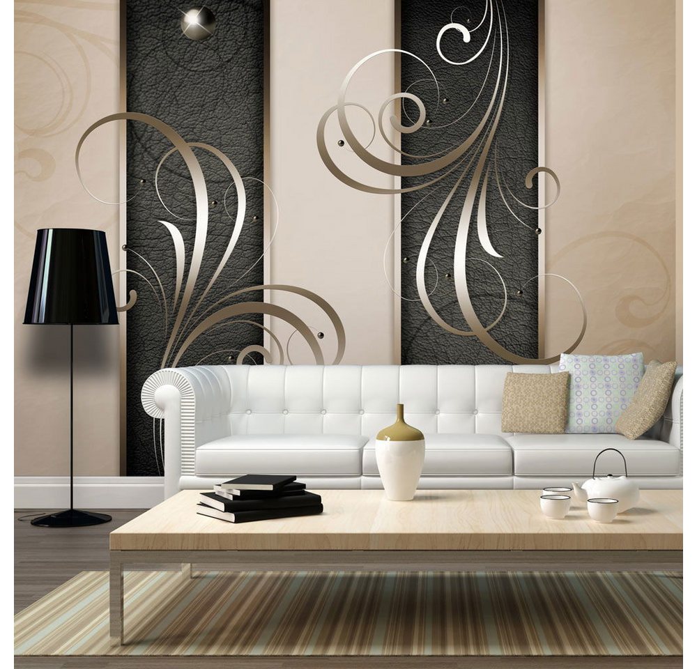 KUNSTLOFT Vliestapete Romantic duet 1x0.7 m, Halb-matt, lichtbeständige Design Tapete von KUNSTLOFT