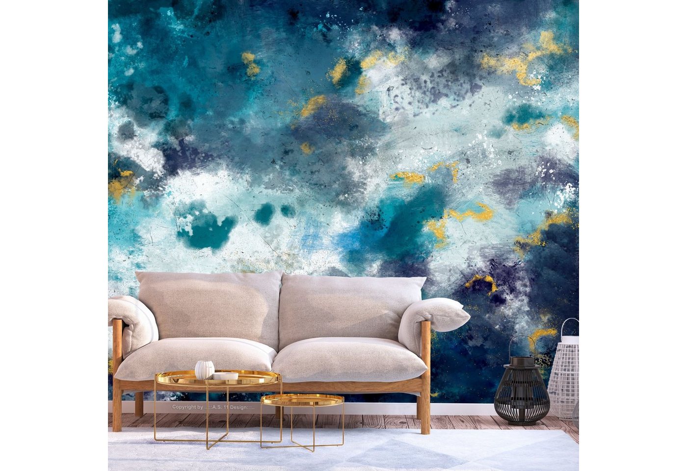 KUNSTLOFT Vliestapete Rough Ocean 1x0.7 m, Halb-matt, lichtbeständige Design Tapete KUNSTLOFT Vliestapete Rough Ocean 1x0.7 m, Halb-matt, lichtbeständige Design Tapete von KUNSTLOFT