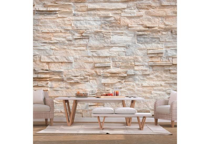 KUNSTLOFT Vliestapete Steinmauer 1x0.7 m, Halb-matt, lichtbeständige Design Tapete KUNSTLOFT Vliestapete Steinmauer 1x0.7 m, Halb-matt, lichtbeständige Design Tapete von KUNSTLOFT
