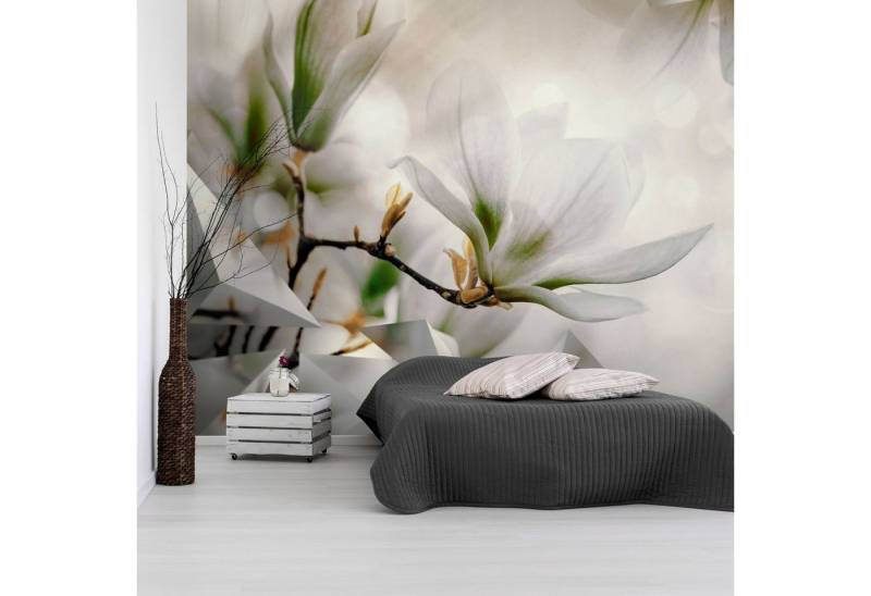 KUNSTLOFT Vliestapete Subtle Magnolias - Second Variant 0.98x0.7 m, Halb-matt, Matt, lichtbeständige Design Tapete KUNSTLOFT Vliestapete Subtle Magnolias - Second Variant 0.98x0.7 m, Halb-matt, Matt, lichtbeständige Design Tapete von KUNSTLOFT