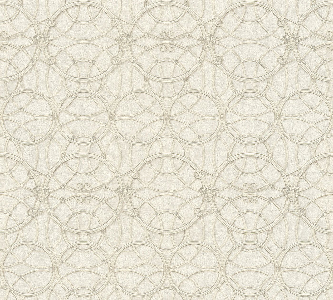 KUNSTLOFT Vliestapete Versace Palace 3 0.7x10.05 m, Leicht glänzend, lichtbeständige Design Tapete von KUNSTLOFT