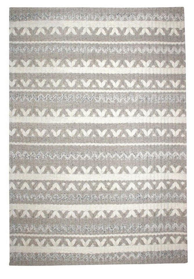 KUNSTLOFT Teppich Gewebtes Herz 160x230 cm, rechteckig, Höhe: 10 mm, handgefertigter Läufer aus robusten Material von KUNSTLOFT