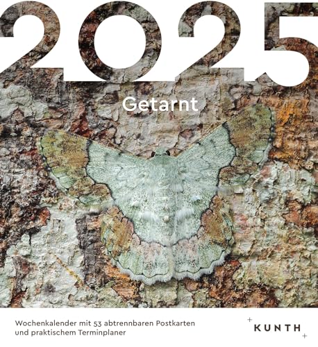 Getarnt - KUNTH Postkartenkalender 2025: Hochwertiger Tischkalender mit 53 traumhaften Postkarten (auch zum Aufhängen) von KUNTH