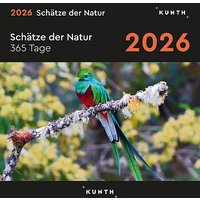 KUNTH Tischkalender Schätze der Natur 2026 Bilder von KUNTH