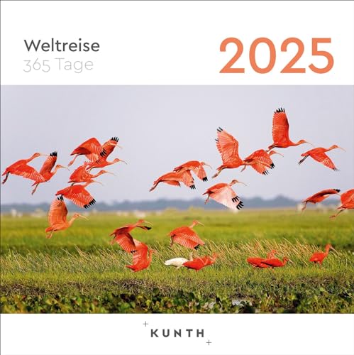 Weltreise - KUNTH 365-Tage-Abreißkalender 2025: Tägliche Inspiration in Bild und Text. Kalender zum Aufhängen oder Aufstellen. von KUNTH