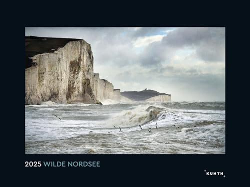 Wilde Nordsee - KUNTH Wandkalender 2025: Hochwertiger, bildstarker Kalender mit Spiralbindung im Großformat von KUNTH
