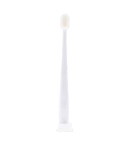 Handzahnbürste Zahnbürste for Erwachsene, ultraweiche Borsten, Zahnbürste for empfindliche Zähne, extra Zahnbürsten, empfindliche Zähne Bürste(BL-white 1pc) von KUNYOS