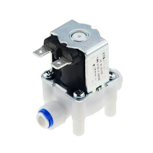 Magnetventil 1/4 "normalerweise geschlossenes elektrisches Magnetventil, magnetischer Wasser-Luft-Einlass-Flussschalter, Waschmaschinenspender Ventil(AC 100-110V) von KUNYOS