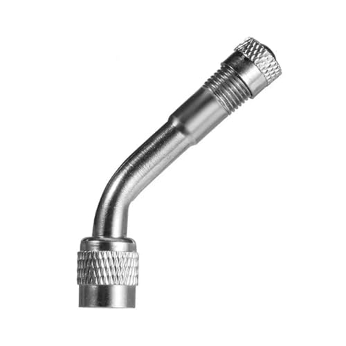 Magnetventil 1 Stück 45/90/135 Grad Winkel Messing Luftreifen Ventilschaft mit Verlängerungsadapter for Auto LKW Motorrad Ventil(11) von KUNYOS