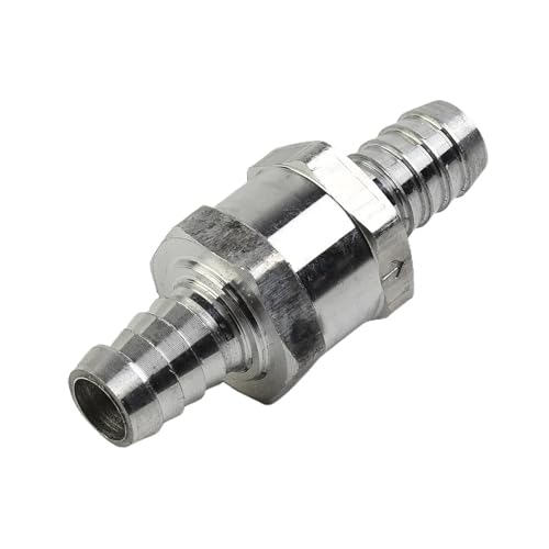 Magnetventil 1 stücke Weg 6/8/10/12mm 4 Größe Ventile Aluminium Legierung Kraftstoff Nicht Rückkehr Überprüfen Ventil Fit Vergaser Werkzeug Ventil(8mm) von KUNYOS