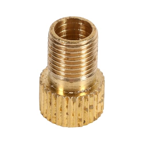 Magnetventil 1PC Fahrrad Ventil Adapter Konvertieren Fahrrad Schlauch Luft Pumpen Kopf Stecker Reifen Gas for Road Radfahren Adapter Ventil von KUNYOS