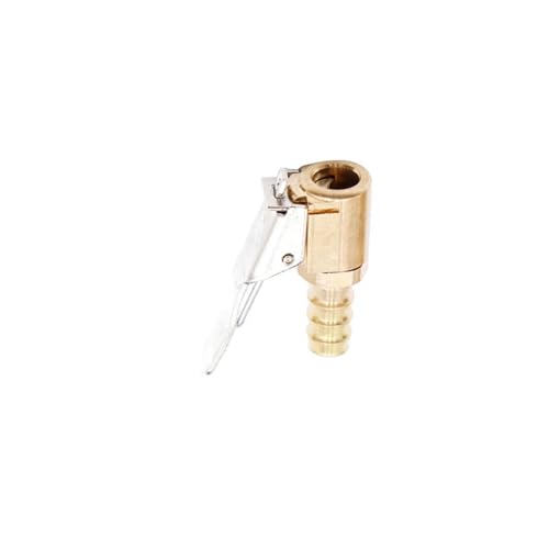 Magnetventil 8mm Auto Reifen Ventil Clip Pumpe Düse Clamp Solide Messing Inflation Stecker Air Chuck Inflator Adapter Ventil(8mm B) von KUNYOS