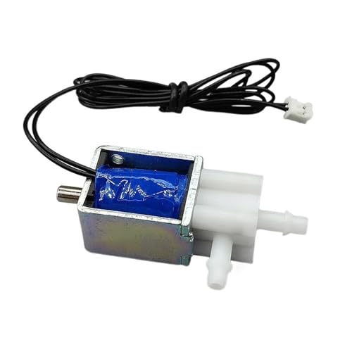 Magnetventil DC 24V 2-Positionen 3-Wege-Mikro-Elektromagnetventil Mini-Wasser-Luftstromregelung DIY-Pumpe Massagegerät Bewässerung Blume Ventil von KUNYOS