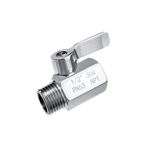 Magnetventil Dusche 304 Edelstahl Mini Kugelhahn NPT Gewinde Wasserdurchflussregelventil Regler Ventil Magnetventil Dusche 304 Edelstahl Mini Kugelhahn NPT Gewinde Wasserdurchflussregelventil Regler Ventil von KUNYOS
