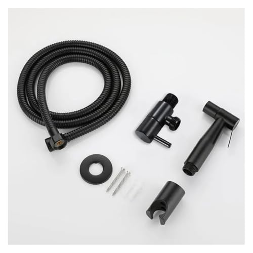 Magnetventil Handheld-WC-Bidet-Sprüher mit Messingventil Edelstahl-Bidet-Dusche Hygienische Duschwand Ventil(Style1-1ets) von KUNYOS