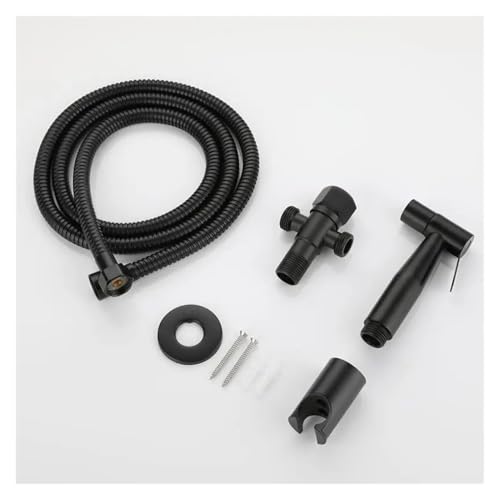 Magnetventil Handheld-WC-Bidet-Sprüher mit Messingventil Edelstahl-Bidet-Dusche Hygienische Duschwand Ventil(Style3-1ets) von KUNYOS
